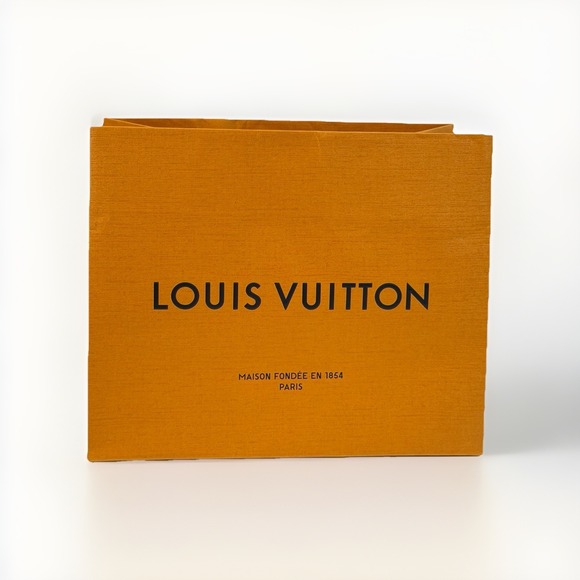 Louis Vuitton Handbags - LOUIS VUITTON 8.5" x 7" Authentic Paper Gift/Shopping Bag Small Tote Orange 0022